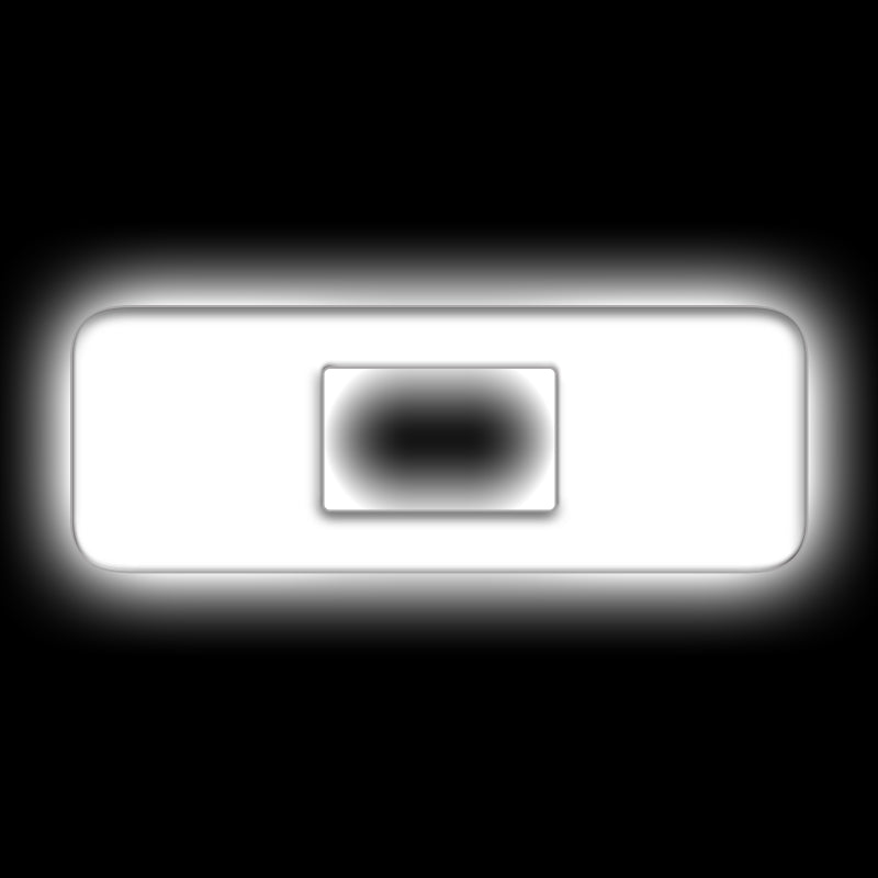 ORACLE Lighting Universal Illuminated LED Letter Badges - Matte White Surface Finish - O - eliteracefab.com