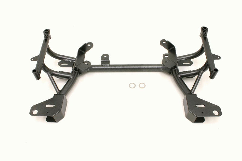 BMR K-MEMBER LS1 MOTOR MOUNTS STANDARD RACK BLACK (98-02 LS1 F-BODY TURBO) - eliteracefab.com