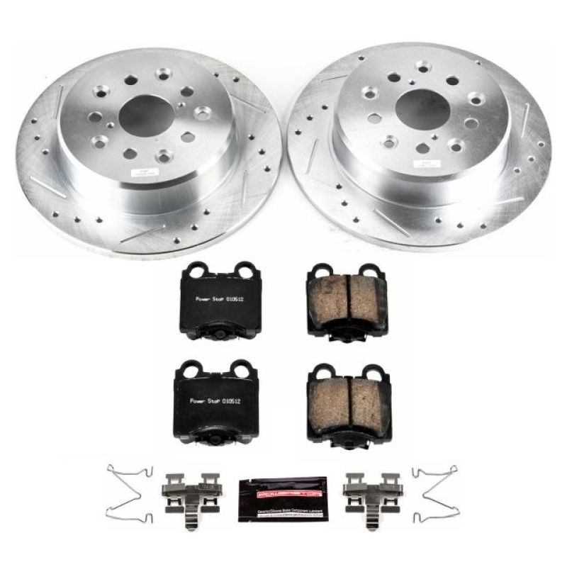 Power Stop 98-05 Lexus GS300 Rear Z23 Evolution Sport Brake Kit - eliteracefab.com