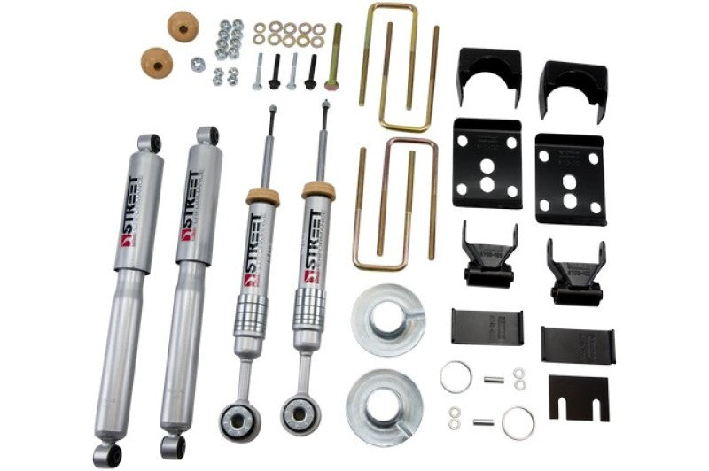 Belltech 09-13 Ford F150 Reg Cab 2WD Short Bed Lowering Kit w/SP Shocks 1 or 3in F/5.5in R Drop - eliteracefab.com