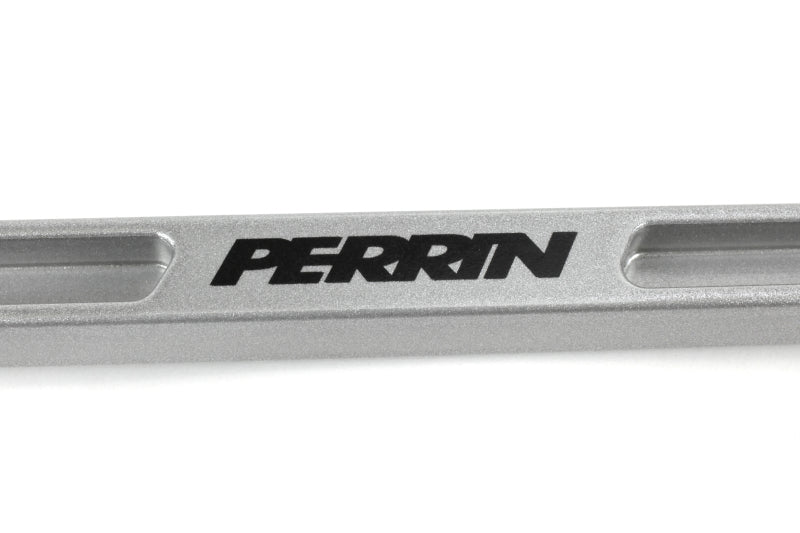 Perrin 17-19 Honda Civic Type R Battery Tie Down - Silver - eliteracefab.com