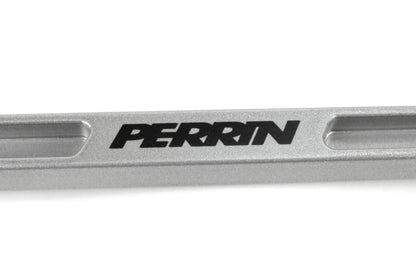 Perrin 17-19 Honda Civic Type R Battery Tie Down - Silver - eliteracefab.com
