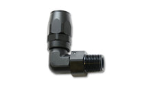 Load image into Gallery viewer, Vibrant Male NPT 90 Degree Hose End Fitting -6AN - 1/8 NPT.