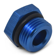 Load image into Gallery viewer, Russell Performance -3 AN Straight Thread Plug (Blue) (Blue)