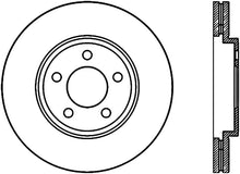 Load image into Gallery viewer, StopTech 03-11 Ford Crown Victoria Cryo Slotted Front Left Sport Brake Rotor