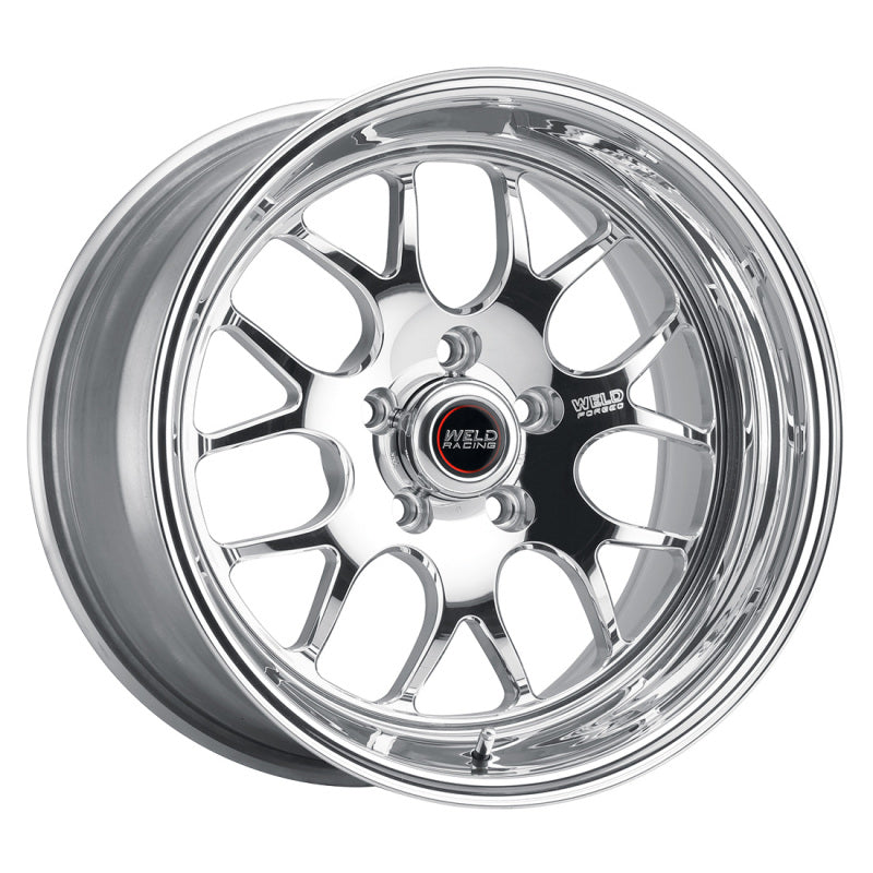 Weld S77 15x10 / 5x115 BP / 6.5in. BS Polished Wheel (Medium Pad) - Non-Beadlock