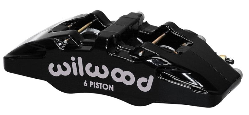 Wilwood Caliper-Forged Dynapro 6 5.25in Mount-L/H 1.62/1.12/1.12in Pistons 1.10in Disc Wilwood