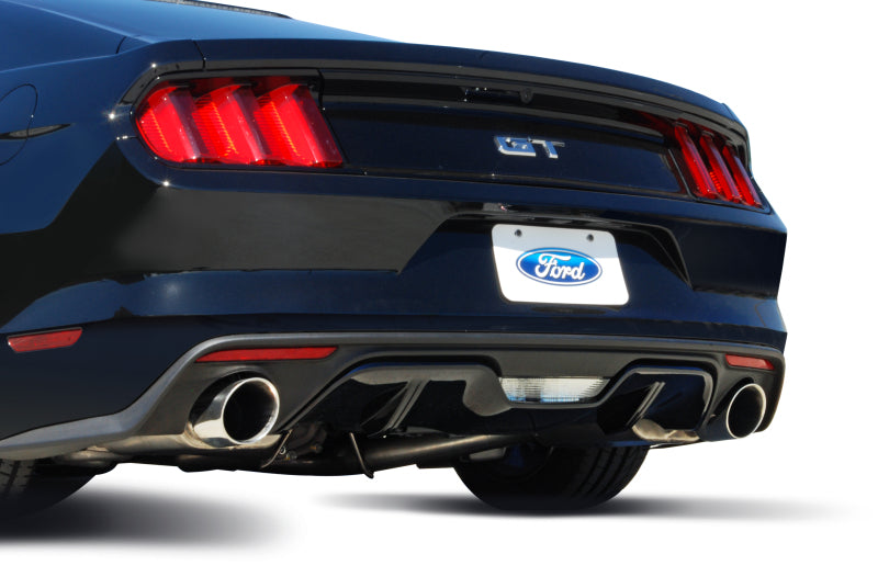 Gibson 15-17 Ford Mustang GT 5.0L 3in Cat-Back Dual Exhaust - Stainless - eliteracefab.com