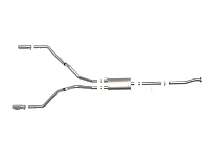 aFe Vulcan Series 3in 304SS Cat-Back w/ Polished Tips 15-20 Ford F-150 V6 2.7L/35L(tt) / V8 5.0L aFe