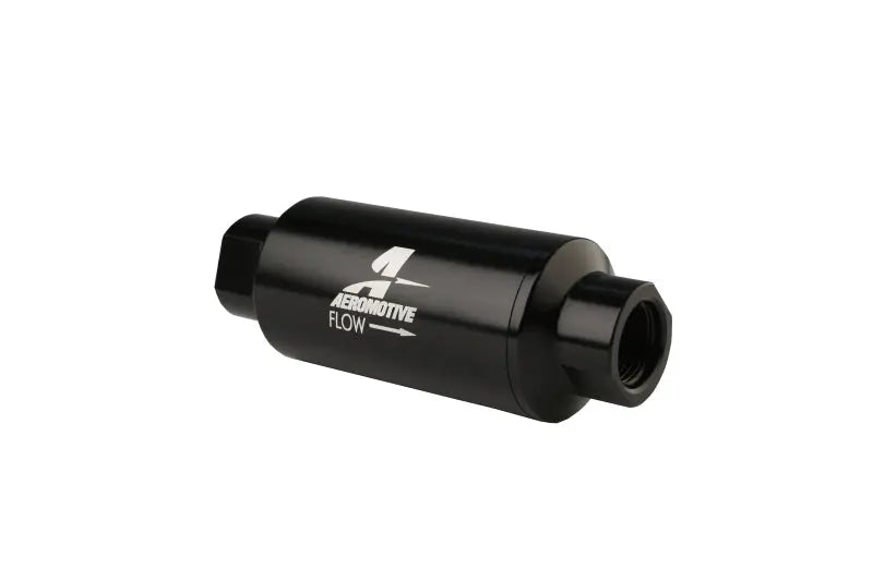 Aeromotive Fuel Filter 10 Micron ORB-10 Black - eliteracefab.com