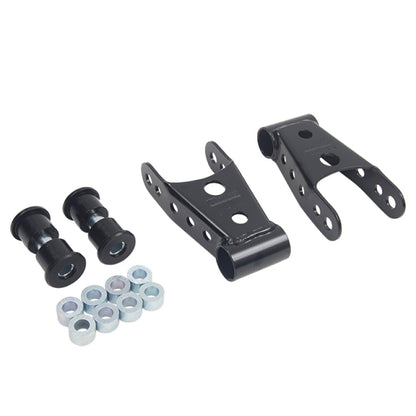 Belltech SHACKLE KIT 15-16 Ford F150 (All Cabs) 4WD 1in / 2in Rear Drop - eliteracefab.com