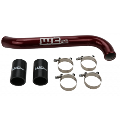 Wehrli 17-19 Chevrolet 6.6L L5P Duramax Upper Coolant Pipe - Bengal Silver