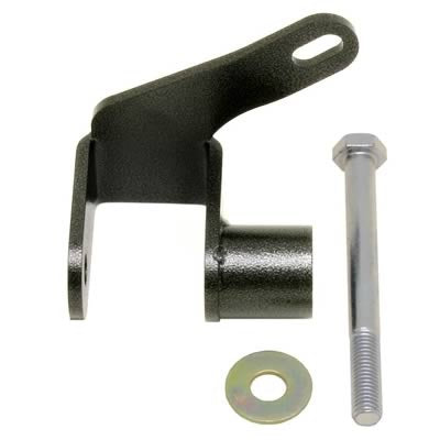 BMR PANHARD ROD RELOCATION BRACKET BLACK (05-14 MUSTANG/GT500) - eliteracefab.com