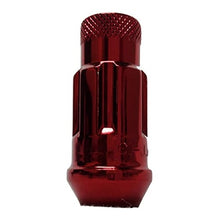 Load image into Gallery viewer, WHEEL MATE MUTEKI SR48 OPEN END LUG NUTS – RED 12×1.50 48MM - eliteracefab.com