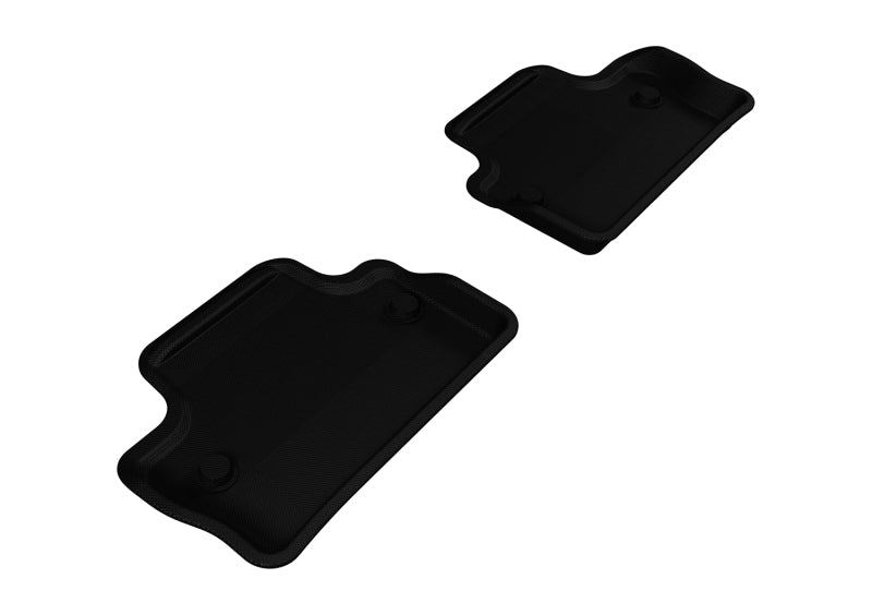 3D MAXpider L1VV01621509 2011-2018 Volvo S60/V60 Kagu 2nd Row Floormats - Black