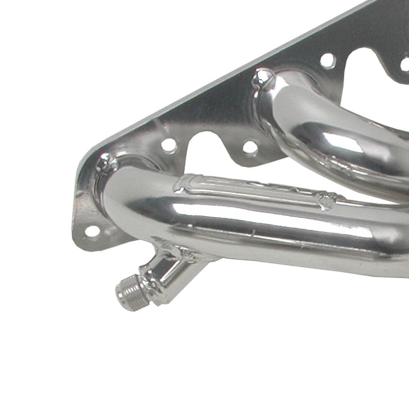 BBK 99-04 Mustang V6 Shorty Tuned Length Exhaust Headers - 1-5/8 Silver Ceramic - eliteracefab.com