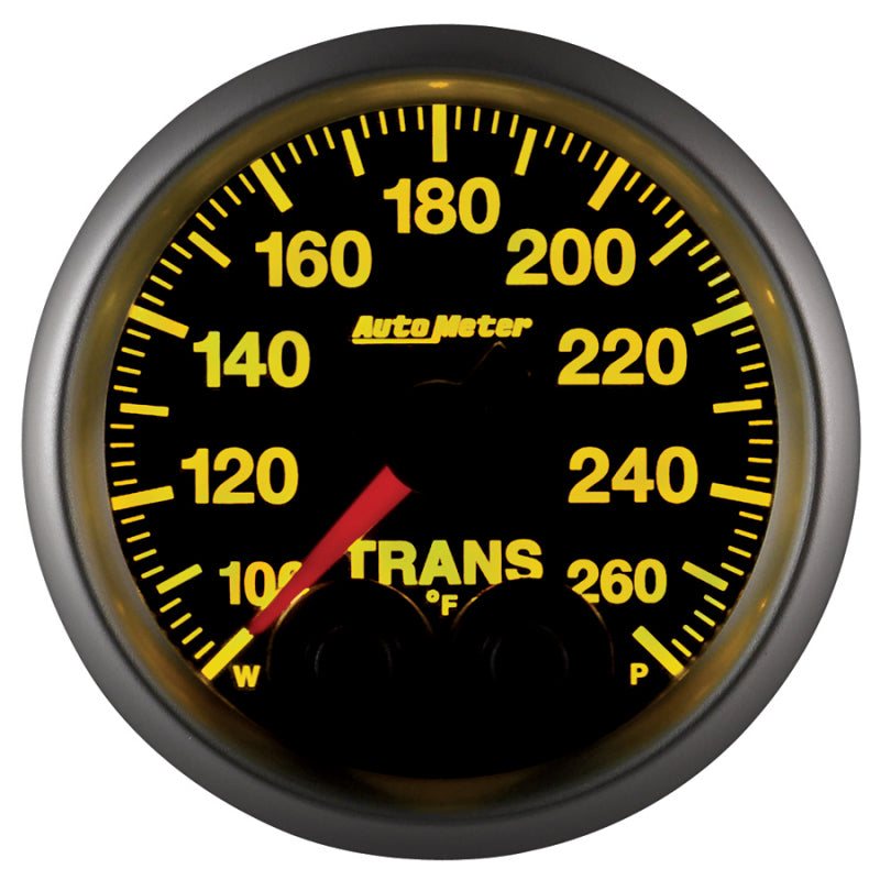 Autometer Elite 52mm 100-260 Degress F Trans Temperature Peak and Warn Gauge w/ Electonic Control 5658
