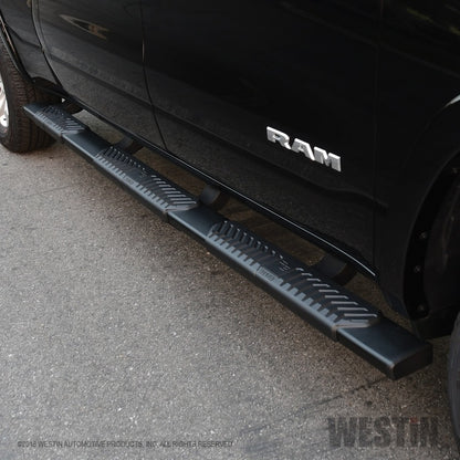 Westin 19-21 Ram 1500 Crew Cab R5 M-Series Wheel-to-Wheel Nerf Step Bars - Black - eliteracefab.com