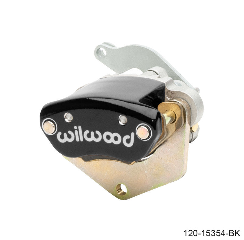 Wilwood Caliper-MC4 Mechanical Parking Brake-L/H - Black 2.00 MT 1.19in Piston .81in Disc Wilwood