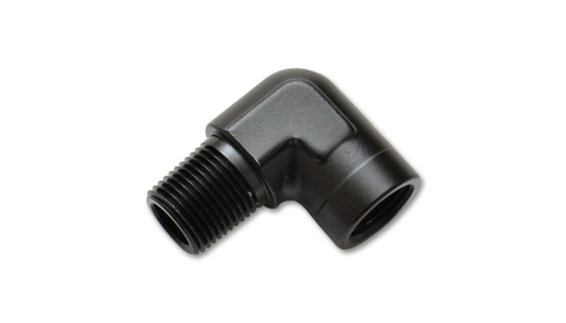 Vibrant 1/2in NPT Female to Male 90 Degree Pipe Adapter Fitting - eliteracefab.com