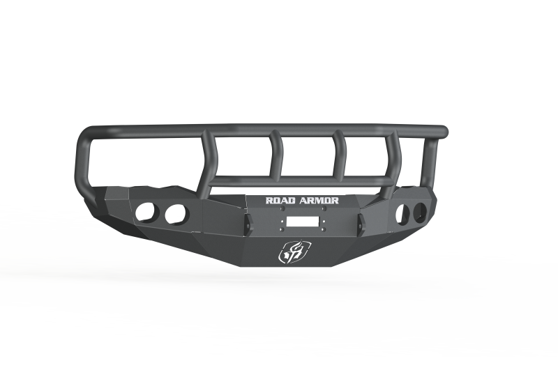 Road Armor 03-05 Dodge 2500 Stealth Front Winch Bumper w/Titan II Guard - Tex Blk Road Armor