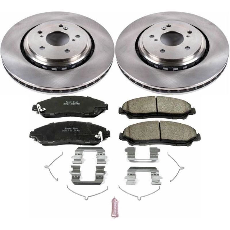 Power Stop 14-16 Acura MDX Front Autospecialty Brake Kit - eliteracefab.com