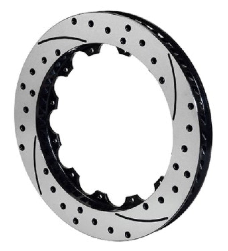 Wilwood Rotor-SRP48 SPC-37-RH-BLK-Drill 12.88 x 1.00 - 12 on 8.75in Wilwood