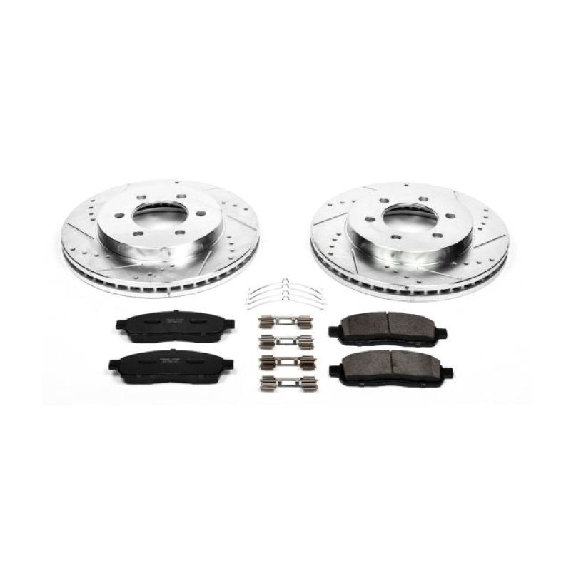 Power Stop 04-08 Ford F-150 Front Z23 Evolution Sport Brake Kit - eliteracefab.com