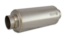 Load image into Gallery viewer, Vibrant Titanium Resonator 3.5in Inlet / 3.5in Outlet x 16in Long - eliteracefab.com