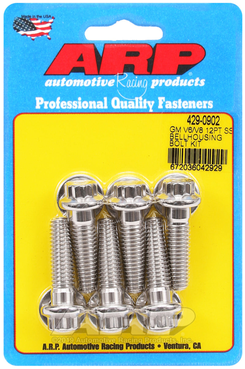 ARP GM V6/V8 SS 12pt Bellhousing Bolt Kit ARP