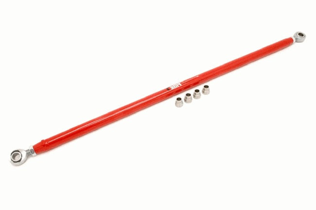 BMR PANHARD ROD DOM DOUBLE ADJ ROD ENDS RED (05-14 MUSTANG/GT500) - eliteracefab.com