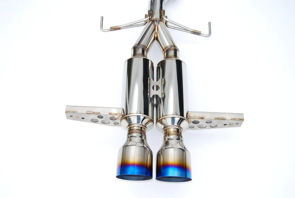 Invidia Gemini Titanium Tip Cat Back Exhaust Honda Civic EX/LX/Si/Sport/Touring 2017-2021 - eliteracefab.com