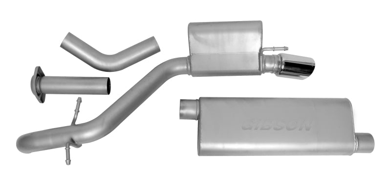 Gibson 05-10 Jeep Grand Cherokee Limited 5.7L 3in Cat-Back Single Exhaust - Aluminized Gibson