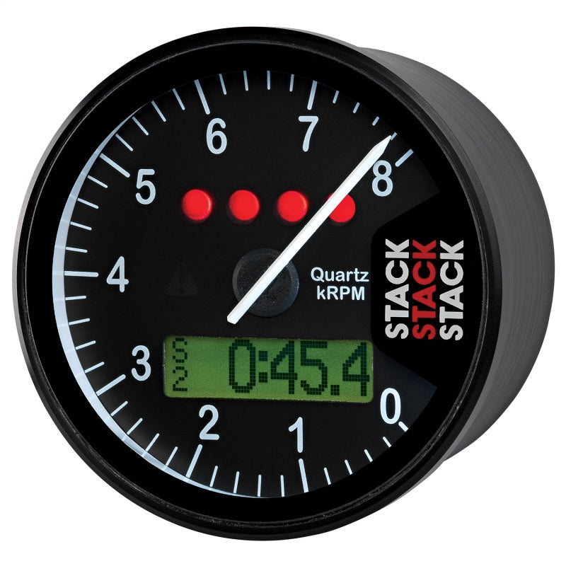 Autometer Stack Display Tachometer 0-8K RPM - Black ST700SR-A