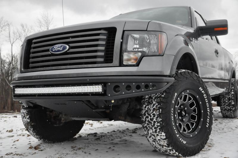 DV8 Offroad 09-14 Ford F-150 Baja Style Front Bumper - eliteracefab.com