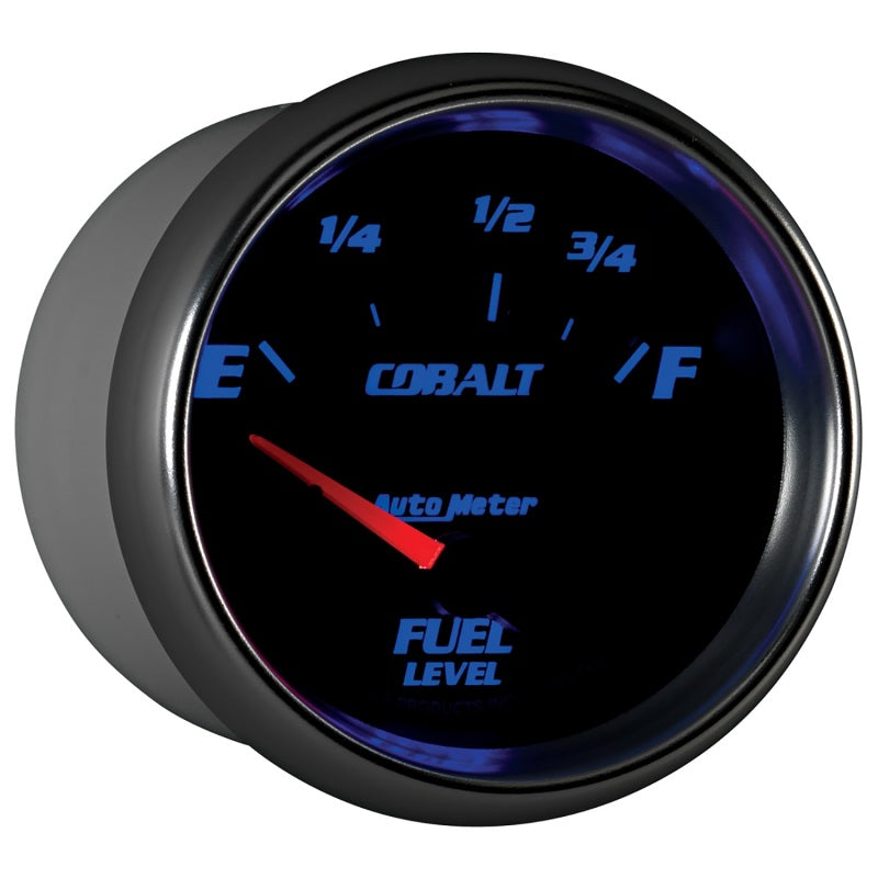 AutoMeter Gauge Fuel Level 2-5/8in. 73 Ohm(e) to 10 Ohm(f) Elec Cobalt 7915