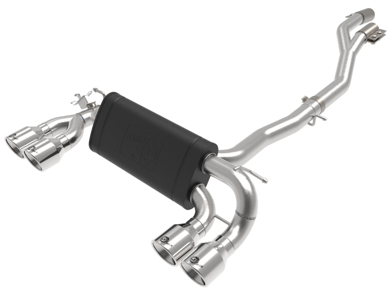 aFe MACHForce XP Exhausts Cat-Back SS 19-21 BMW M2 Competition L6-3.0L w/Polished Tips aFe