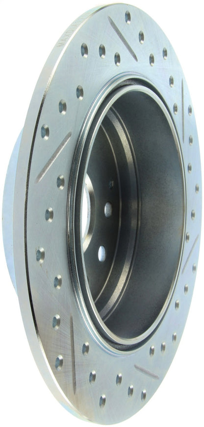 StopTech Select Sport 04-08 Acura TL Drilled & Slotted Rear Passenger Side Sport Brake Rotor - eliteracefab.com