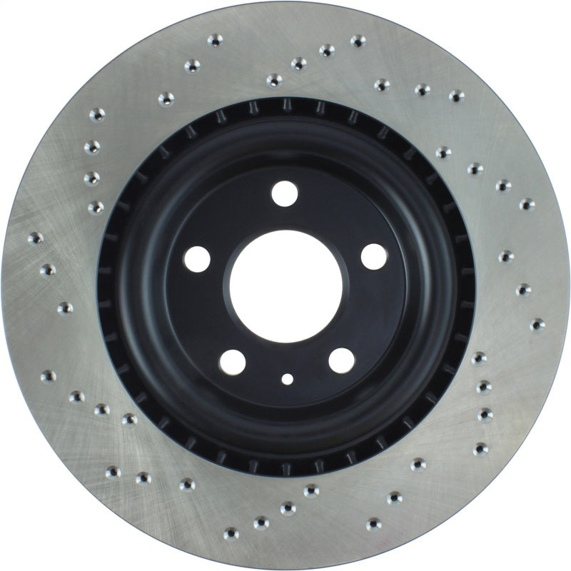 StopTech 12 Audi A6 Quattro/11-12 A7 Quattro/13 Q5/7-11/13 S4/12 S5 Rear Left Drilled Cryo Rotor Stoptech