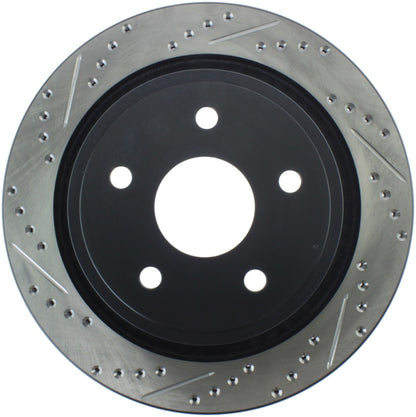 StopTech Slotted & Drilled Sport Brake Rotor Stoptech