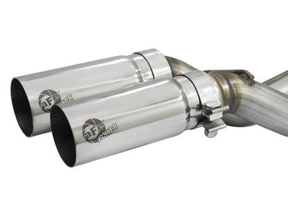 aFe Rebel Exhausts 3in SS Cat-Back 09-14 Ford F-150 4.6/5.0/5.4L w/ Polished Tips aFe