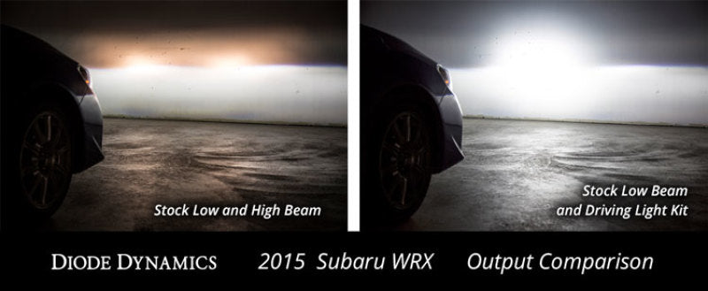 Diode Dynamics WRX 2015 SS6 LED Kit - Amber Wide