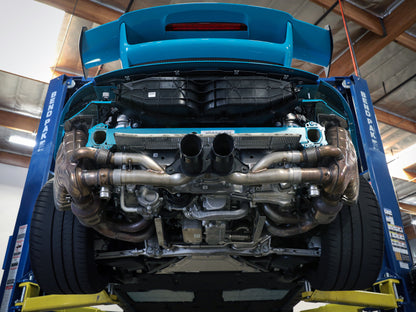 aFe Power MACHForce XP 304 Stainless Secondary Muffler Delete Pipe 14-19 Porsche 911 GT3 3.8L/4.0L aFe