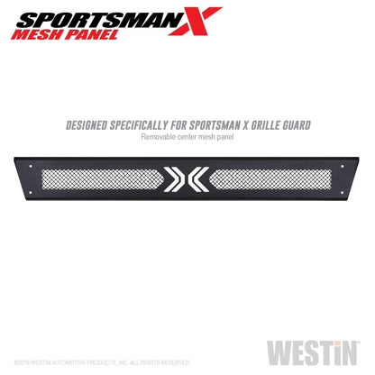 Westin 2005-2020 Chevrolet/Nissan/Toyota Sportsman X Mesh Panel (Textured Black) Westin