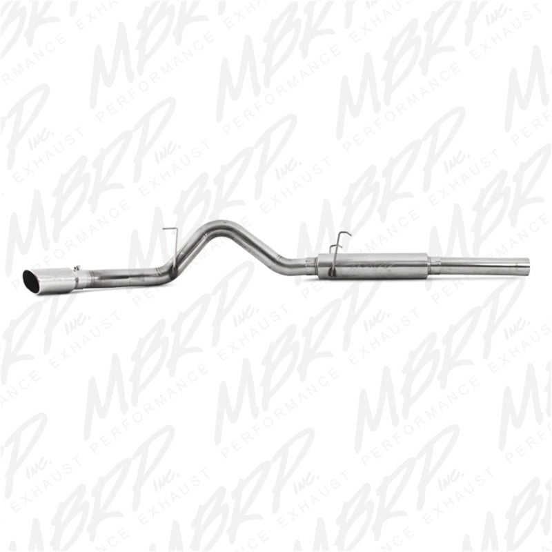 MBRP 2004.5-2007 Dodge 2500/3500 Cummins 600/610 Cat Back Single Side - eliteracefab.com