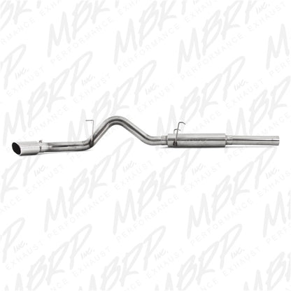 MBRP 2004.5-2007 Dodge 2500/3500 Cummins 600/610 Cat Back Single Side - eliteracefab.com