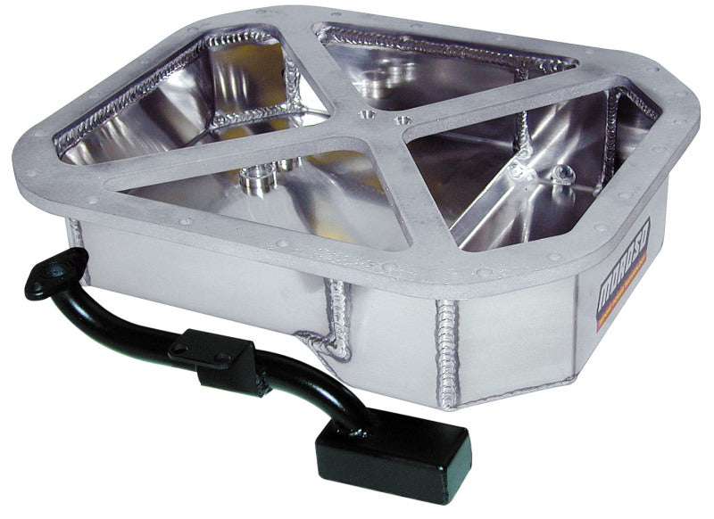 Moroso Mazda 13B Rotary (w/Rear Sump) Drag Race Baffled Wet Sump 6.25qt 4in Aluminum Oil Pan Moroso