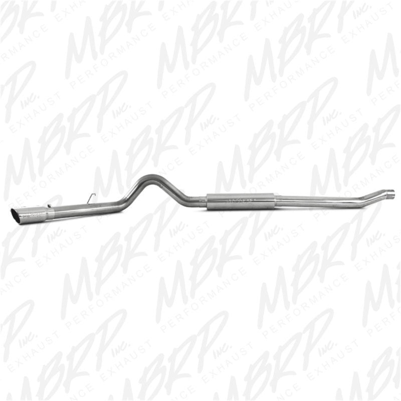 MBRP 2003-2007 Ford F-250/350 6.0L EC/CC Cat Back Single Side (Stock Cat) - eliteracefab.com