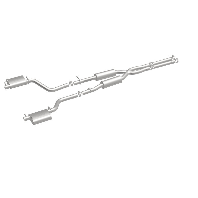 MagnaFlow Cat-Back SS 2.5in Dual Split Rear Exit (OEM Tips) 15-16 Dodge/Chrysler Charger/300 5.7L V8 Magnaflow