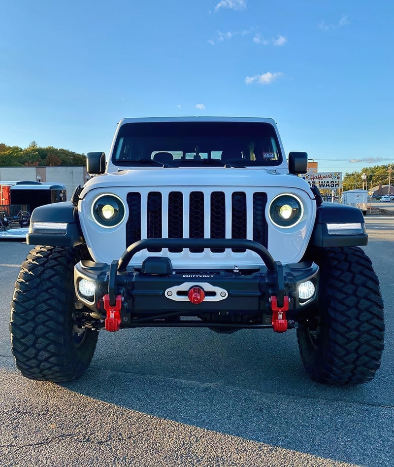 Oracle Jeep JL/Gladiator JT Oculus Switchback Bi-LED Projector Headlights - Amber/White Switchback - eliteracefab.com